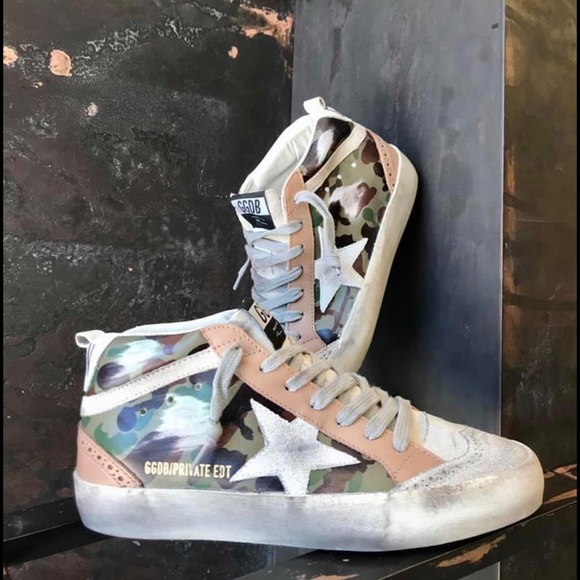 Golden Goose Private Edit Camo Mid Stars ⭐️ 
Sz 37 - Picture 1 of 5
